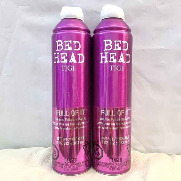 BedHead Hair 2pk Tigi Bed Head Full Of It Volume Finishing Spray 1